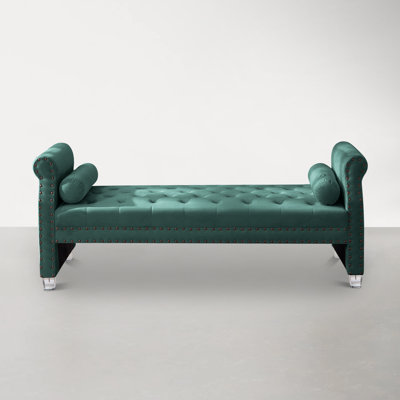 Stephenie Velvet Chaise Lounge