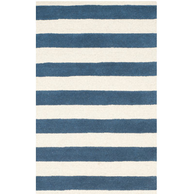 Erol Hand Tufted Wool Striped Rug