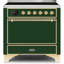 ILVE Majestic II Series 36 in. Induction Range with 5 Induction Elements (Solid Door)-99308579