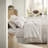 Durable Queen Bedding Sets, Neutral Woven Polyester With Modern Elegance