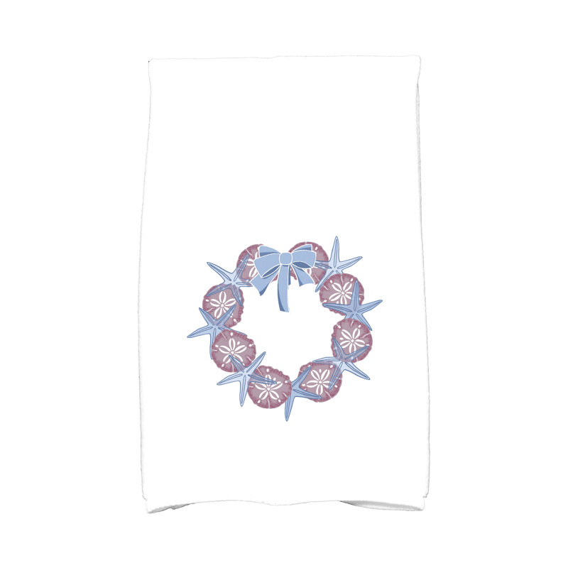Serviette de noël pour couronne de noël ss, Bleu