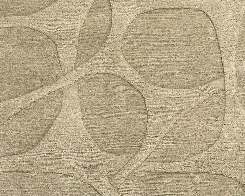Molecular Wool Area Rug, Rectangle 10' x 14'