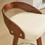 Ensemble de 2 tabourets de bar, tabourets de bar pivotants à dossier bas, chaises de bar en bois avec siège à coussin souple, siège d'une hauteur de 25 pouces-213519517