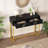 Wood Storage Console Table with Drawers-1362016384
