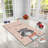 Luxurious Area Carpet (3.3 x 5.9 ft), 100% Polyester, 740 g/m² | Non-Slip Felt Underside, Laminated Sponge for Comfort | Antibacterial, Easy to Clean, Machine Washable | Perfect for Living Room & Bedroom Décor-1562326326