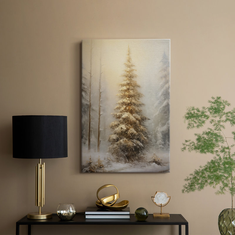 Art de Noël de Noël - galerie Cavas sur mesure, H 36 po x l 24 po
