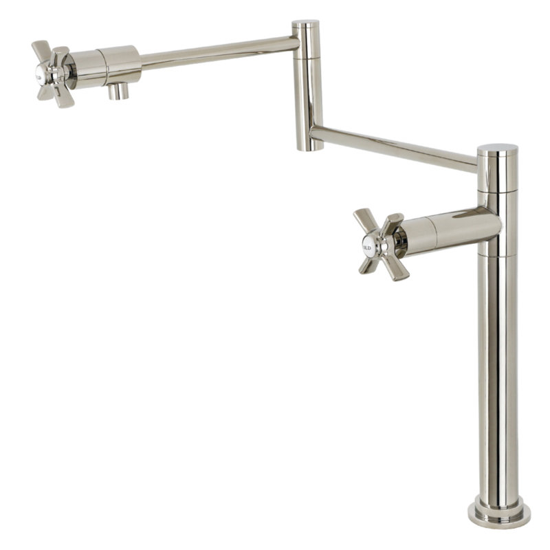 Robinet remplisseur Kingston, Nickel poli