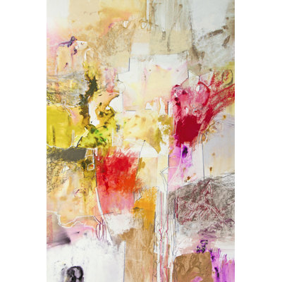 Vertical Reds I by Jennifer Gardner - Wrapped Canvas Painting
