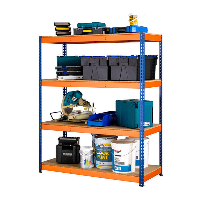 Carreon Metal Shelving Unit, 180cm H x 150cm W x 45 cm D