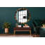 Huldar Glass Flat Wall Mirror