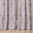 Linen Embroidery Light Filtering Curtain Panel Hidden Back Tabs with Cotton Lining-33486126