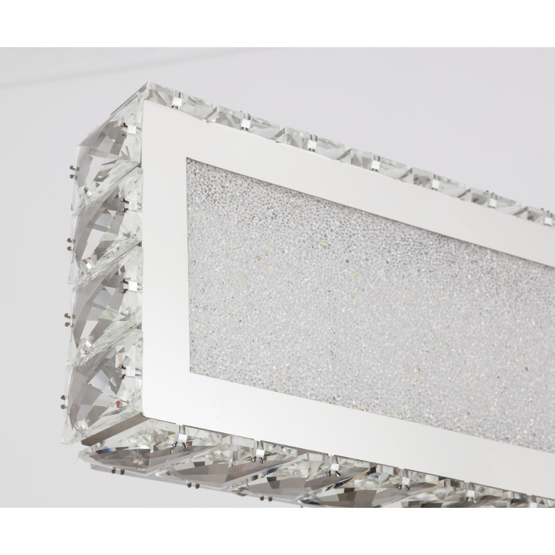 Applique murale rectangulaire PIxlet, H 5 po x l 12 po x P 3,5 po