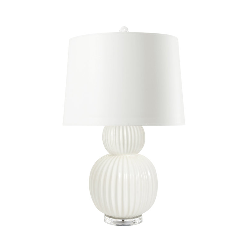 Meridian Table Lamp, White