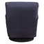 Fauteuil inclinable à dossier réglable, garnissage en lin - Profondeur : 67,2 cm (26,46 po), structure métallique, hauteur du dossier : 89,1 cm (35,09 po)