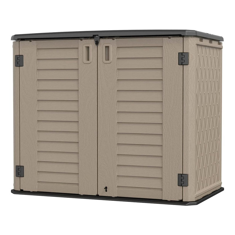 Metal Laminate Shelving For 26 Cu.Ft Horizontal Storage Shed, One Shelf To Hold 44 Lbs