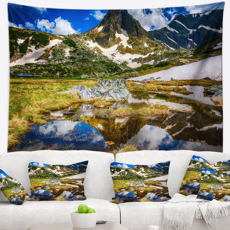 Polyester Tapestry, 50" H x 60" W
