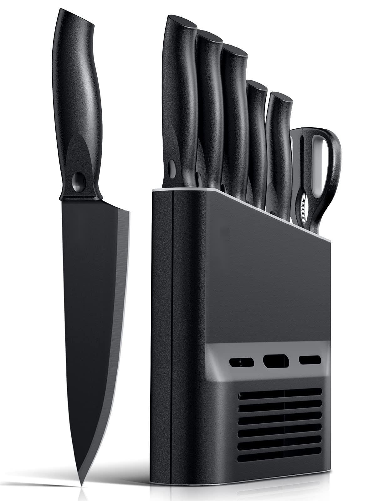 APPLIANCES & HOMEGOODS LIQUIDATION INC. Kitchen Knife Set With Block, 7