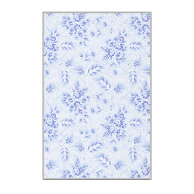 Soft Hall Carpet (2.6 x 4.9 ft), 100% Polyester, 0.3 in Pile Height | Antibacterial, Non-Slip Underside, 650 g/m² | Machine Washable, 3D Digital Print | Perfect for Living Room, Entryway & Bedroom Décor