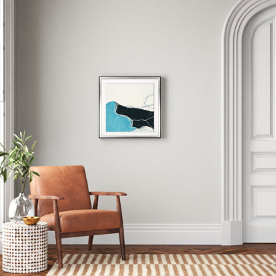 « blue peaks ii »-reproduction d’art sur toile