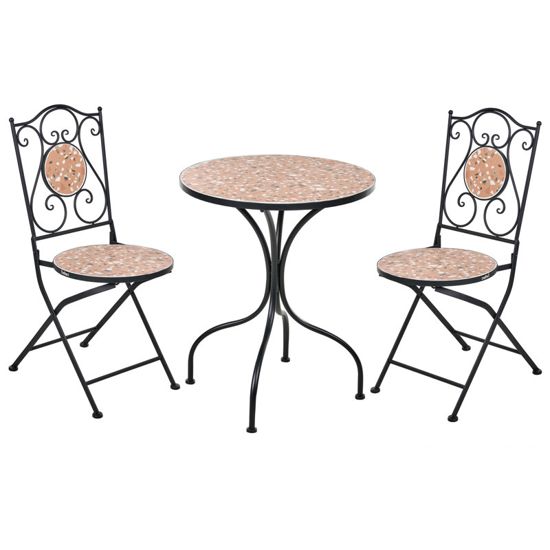 2 - Person Patio Dining Set with Round Table