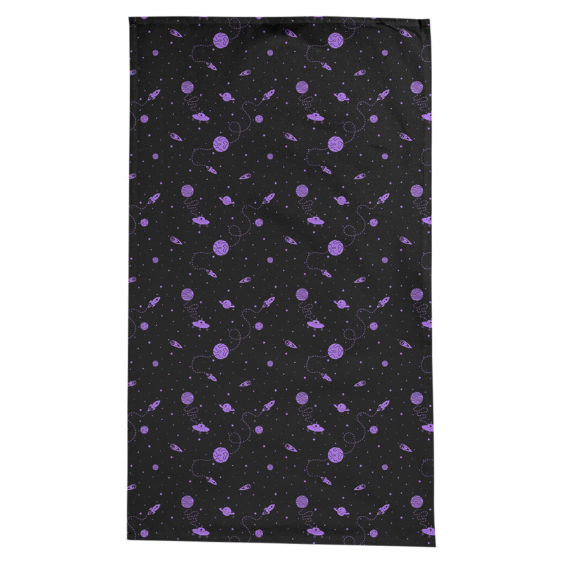 Nappe space outer Avicia, Noir / Mauve