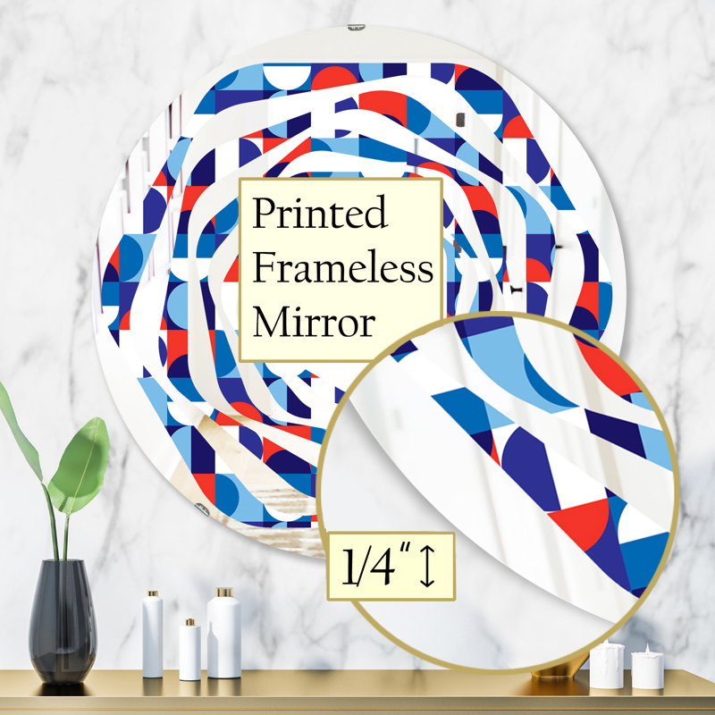 Miroir mural Whirl, 31,5 po x 31,5 po