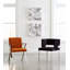 Chaise avec accoudoirs rembourrée Allure