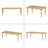Vintage Traditional 82.7Inch Extendable Dining Table With 23.6Inch Removable Leaf-526095474-526095472