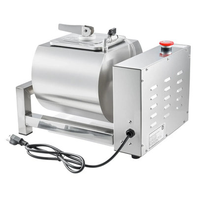10l, Meat Tumbler Marinator, Vacuum Tumbler Marinating Machine With Automatic Bidirectional Rotation, Stainless Steel Vacuum Curing Machine For Chicken, Steak & Pork, Home & Commercial Use