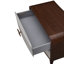 Grande table de chevet Houston - Noyer