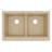 Karran Retrofit Farmhouse Apron Front Quartz Composite 34'' X 21-1/4'' 50/50 Double Bowl Kitchen Sink-35699281