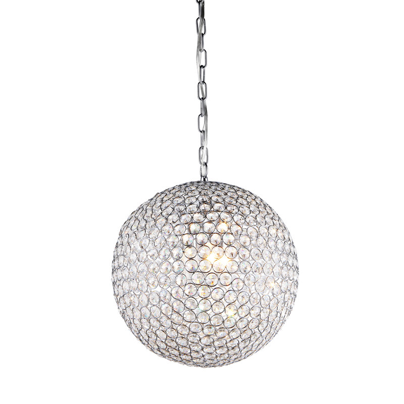 Lustre en cristal 4 lumières Syracuse