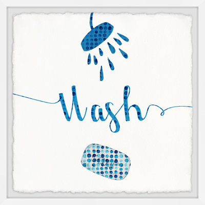 Bath Blues - Single Picture Frame Print