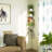 Hayner 5 Tier Rustic Wood Floating Shelves-2115394418