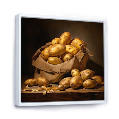 «Potato Amber» - reproduction sur toile