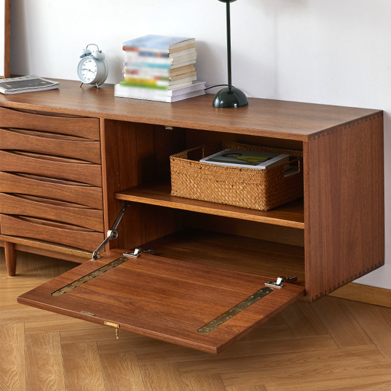 Medieval style TV stand, 86.61"