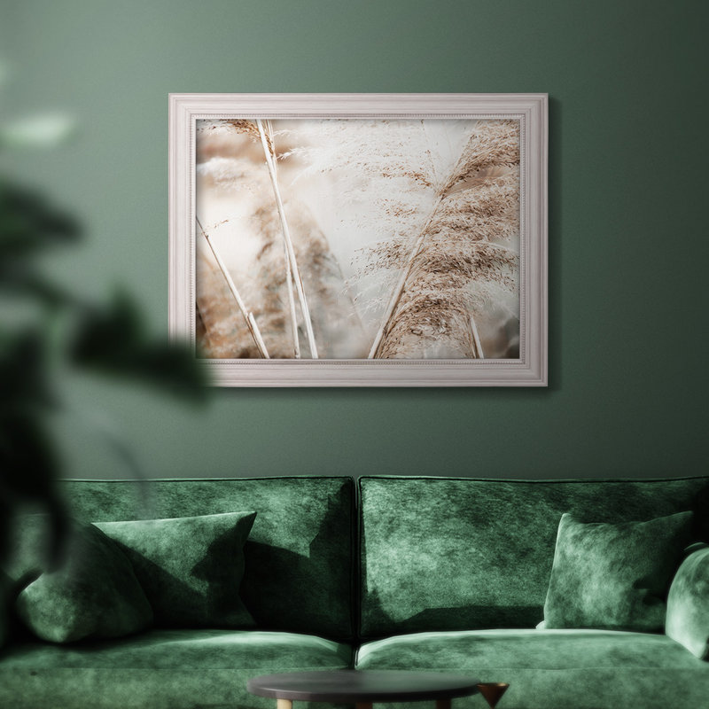 «Duan Soft Pampas Breeze», photographie sur toile, H 21 po x l 25 po x P 2,5 po