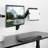 Pneumatic Arm Single Laptop Wall Mount