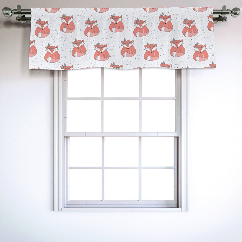 Sateen Ruffled Window Valance