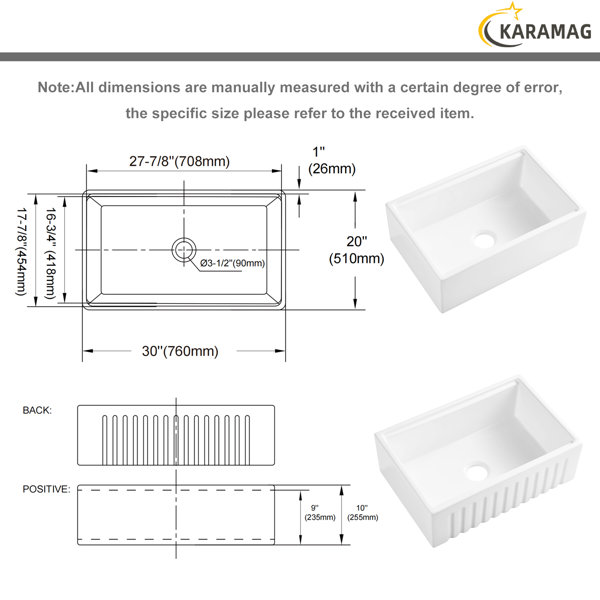 Dimensions du produit