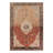 Oriental Machine Made Power Loom Rectangle 5'1" x 8' Polypropylene Plastic Indoor / Outdoor Area Rug in Brown/Beige/Navy-120341266