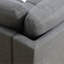 Canapé modulaire en forme de L avec porte-gobelet - Gris foncé - Gauche