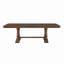 Table de salle à manger formelle traditionnelle à 8 places avec meubles de salle à manger à rallonge en bois 1pc