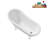 53.1'' x 25.6'' Freestanding Soaking Acrylic Bathtub-72770254-76285531