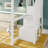 Classic Full High Loft + Staircase, White-269202891
