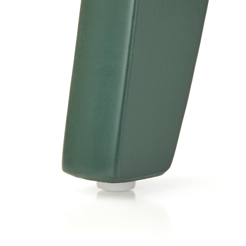 Bellmead Solid Wood Cross Back Side Chair, Green