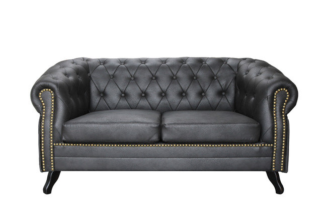 Batterson Faux Leather Loveseat