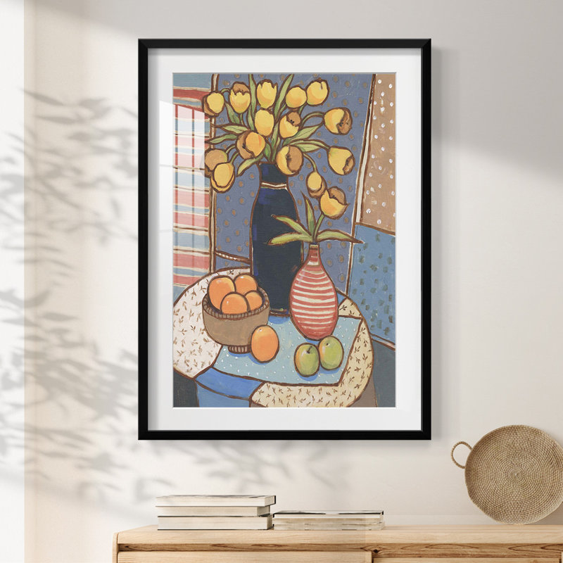 Marbrage II - Toile tendue avec châssis, 28.5" H x 20.5" W, Noir