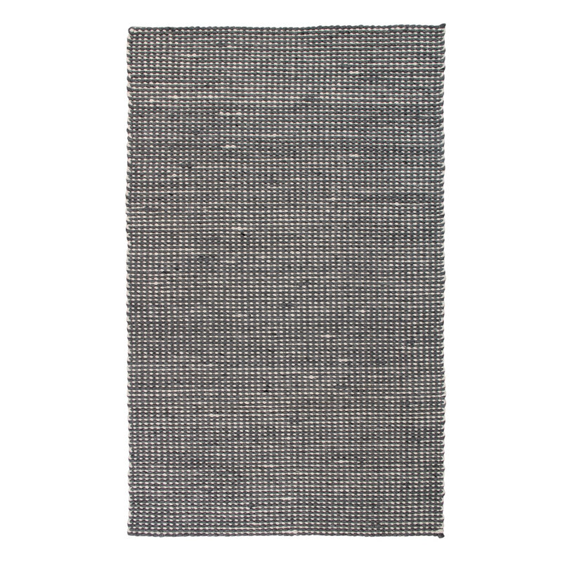 Advika Solid Colour Hand Woven 152cm X 244cm Area Rug