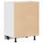 vidaXL Kitchen Base Cabinet Lyon White Engineered Wood-114684569